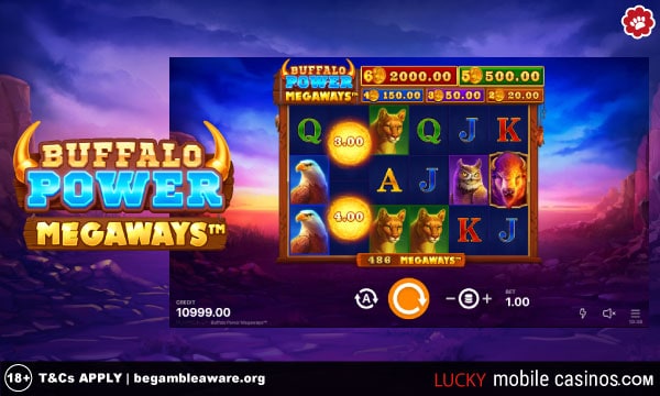 Playson Buffalo Power Megaways Slot Game