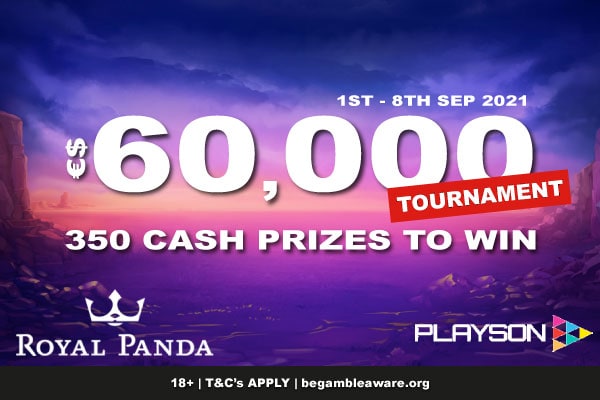 Playson CashDays Slot Tournament at Royal Panda Mobile Casino