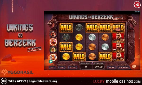 Yggdrasil Vikings Go Berezerk Reloaded Slot Game