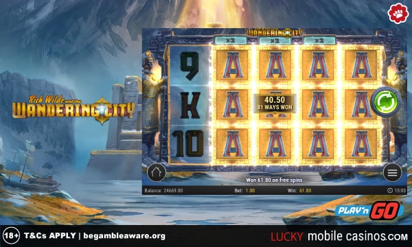 Play'n GO Rich Wilde and the Wandering City Slot