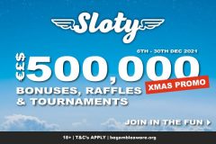Join in the Fun Sloty Casino Christmas Promotion 2021