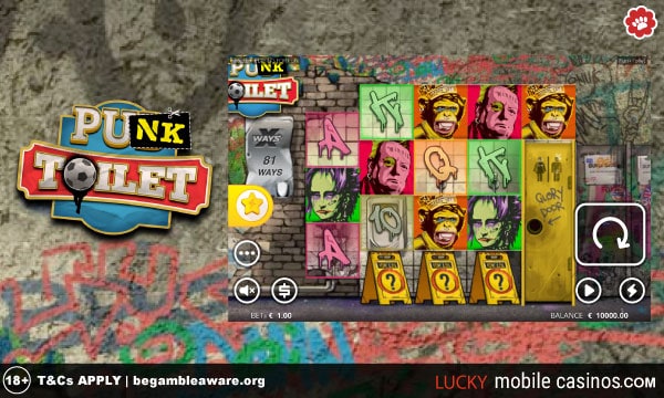 No Limit City Punk Toilet Slot Game