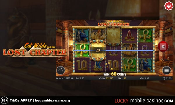 Play'n GO Cat Wilde The Lost Chapter Slot Game