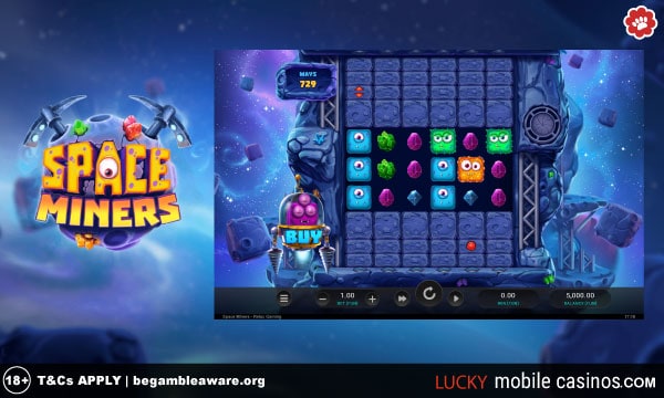 Relax Gaming Space Miners Slot Game