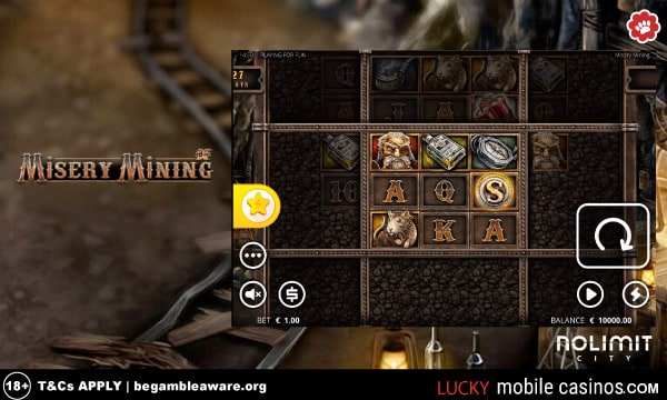 NoLimit City Misery Mining Slot