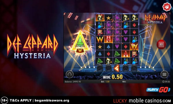 Play'n GO Def Leppard Hysteria Slot