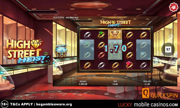 Quickspin High Street Heist Slot Game