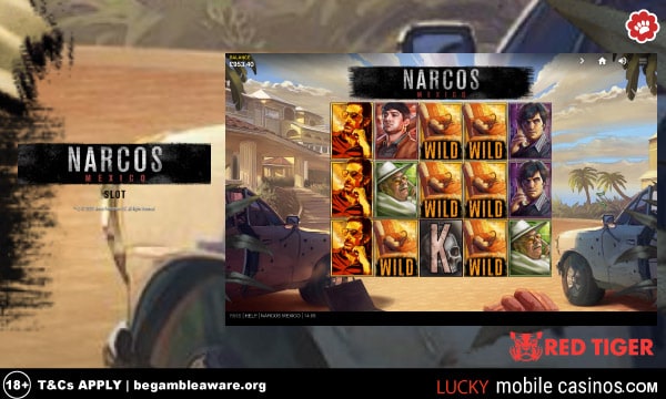 Red Tiger Narcos Mexico Slot Game