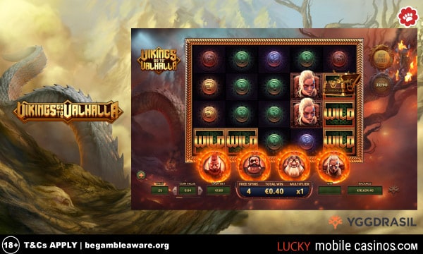 Yggdrasil Vikings Go To Valhalla Slot Game