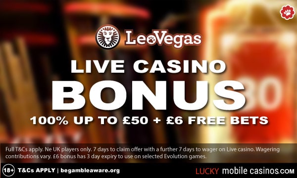 Leo Vegas Live UK Casino Bonus - Get Yours