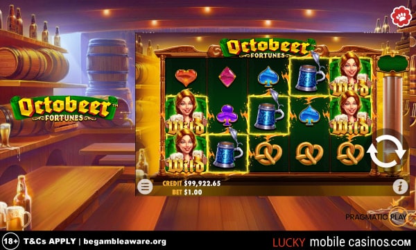 Pragmatic Play Octobeer Fortunes Slot Machine