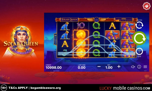 Playson Solar Queen Slot Game