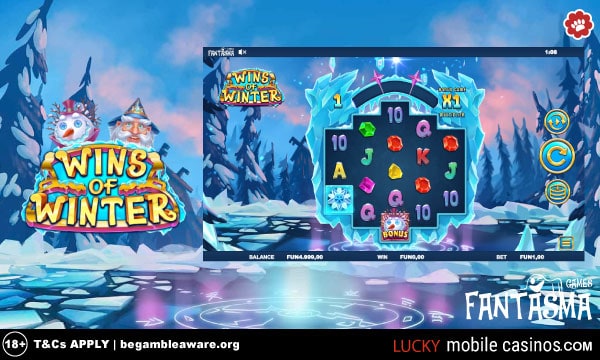 Fanstasma Games Wins of Winter Slot Game