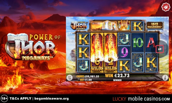 Power of Thor Megaways Slot Game With Wild Reels