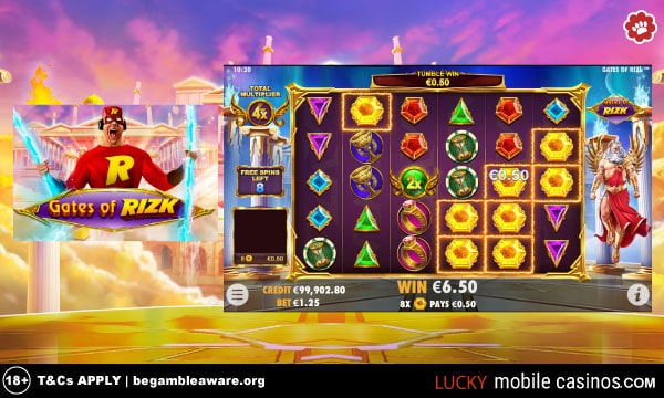 Exclusive Gates of Rizk Slot Game