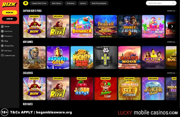 Rizk Casino Games Available In New Zealand