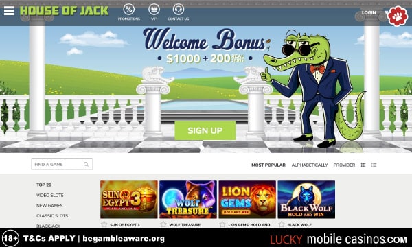 House of Jack Casino for India