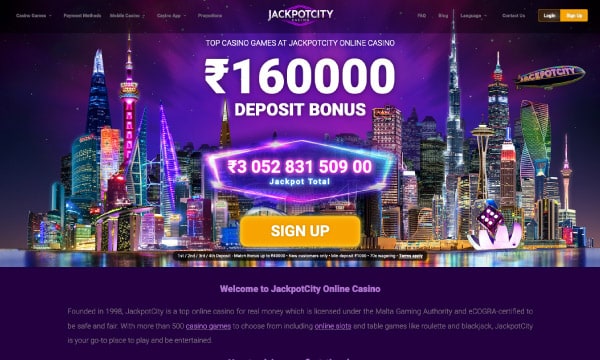Jackpot City Casino India