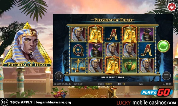 Play'n GO Pilgrim of Dead Slot With Wild Scatters