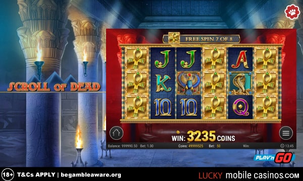Play'n GO Scroll of Dead Slot Game