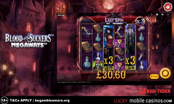 Red Tiger Blood Suckers Megaways Slot