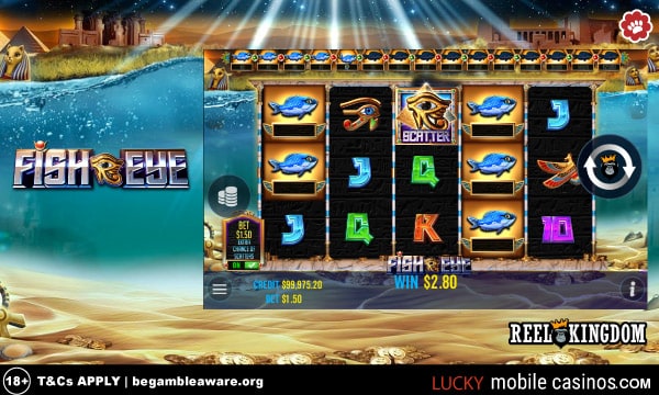 Reel Kingdom Fish Eye Slot Game
