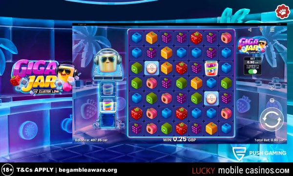 Push Gaming Gig Jar Cluster Link Slot Game