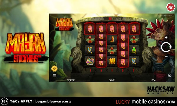 Hacksaw Gaming Mayan Stackways Slot