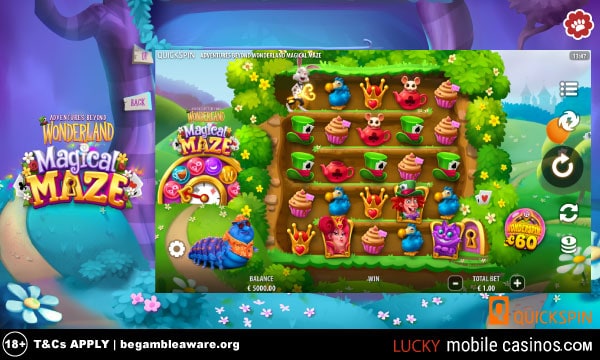 Quickspin Magical Maze Slot Machine