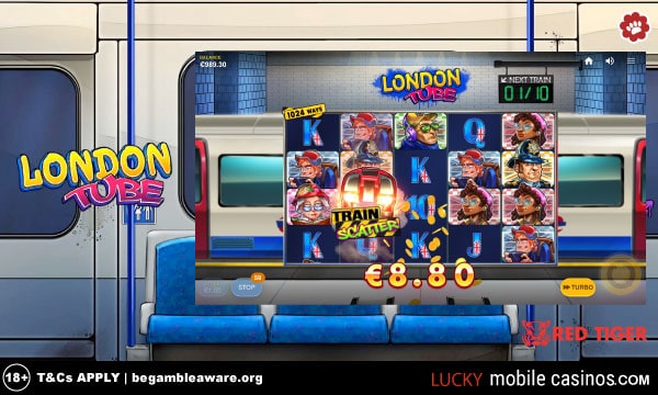 Red Tiger London Tube Slot Game