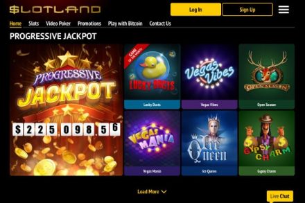 Slotland Casino Progressive Jackpots