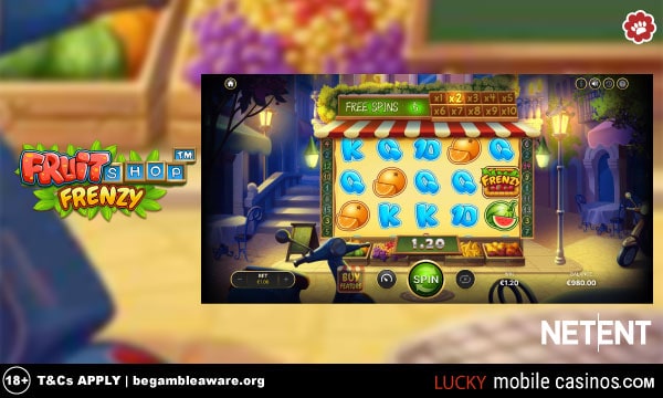 NetEnt Fruit Shop Frenzy Slot