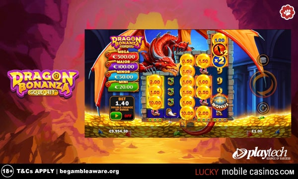 Playtech Gold Hit Dragon Bonanza Mobile Slot