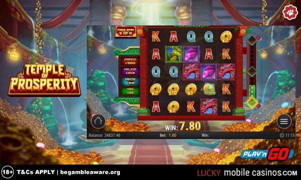Play'n GO Temple Of Prosperity Slot Game