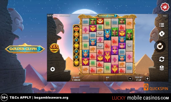 Quickspin Golden Glyph 3 Slot Game