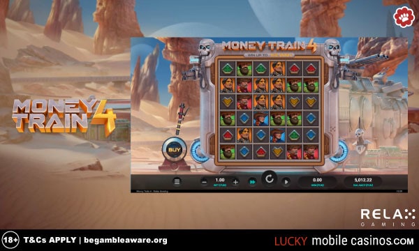 Relax Gaming Money Train 4 Slot Machine