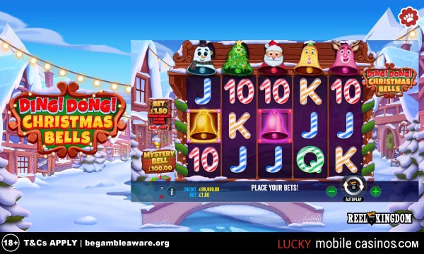 Reel Kingdom Ding Dong Christmas Bells Slot